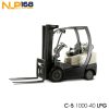 crown c5 1000-40 lpg forklift