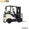 crown cg25p-5 lpg forklift