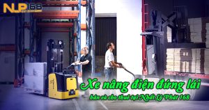 Bán và cho thuê xe nâng điện đứng lái, electric stand-up forklift